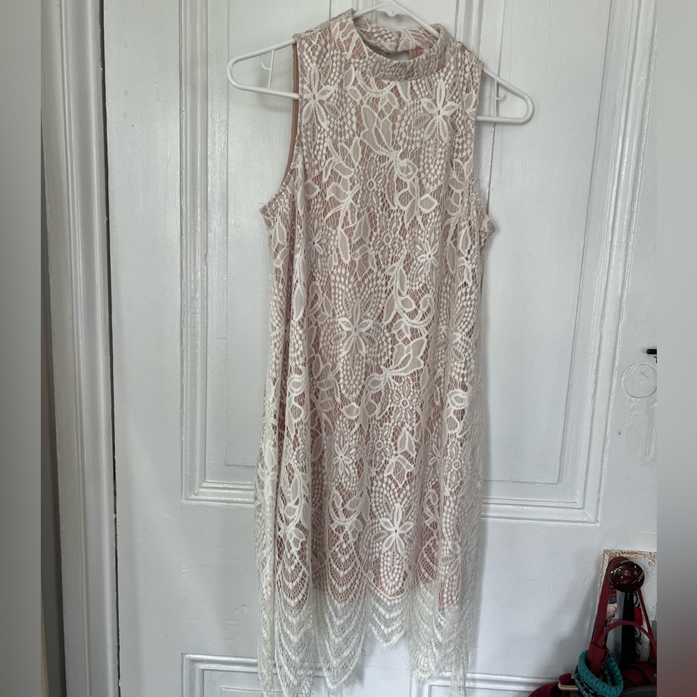 Bridal Lacy White Dress